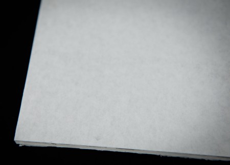 Papier soluble dans l'eau blanc