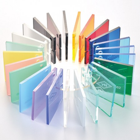 Gegossene Acrylplatte - Transparente Farbe - Durchscheinende Farbe der gegossenen Acrylplatte