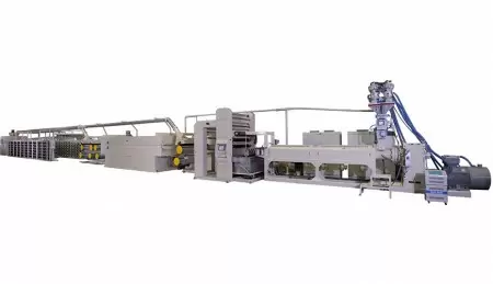 Máquina de Fabricação de Fio Plano de PP de Alta Velocidade