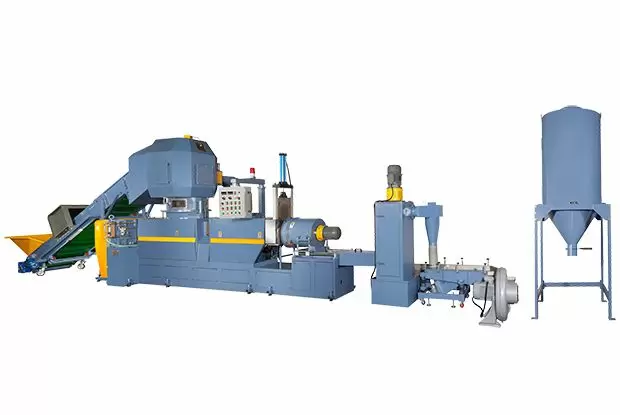 Plastic Waste Recycling Machine (3-in-One Type)
