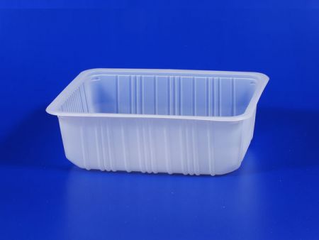 Mikrowellengeeignete Kunststoffversiegelung für gefrorene Lebensmittel - PP 7cm - Hochversiegelungsbox