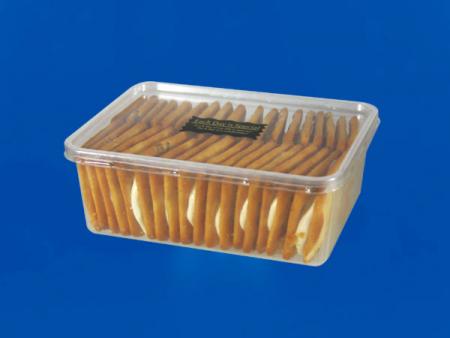 Boîte à biscuits en plastique PP