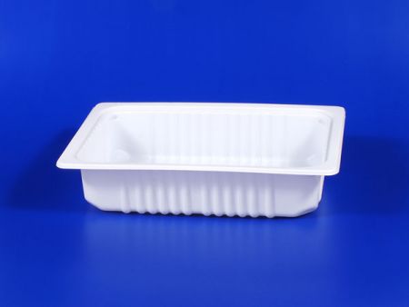 กล่องซีลพลาสติกขนาด 2200 กรัมสำหรับอาหารทานเล่นที่ถูกปิดซีลด้วยไมโครเวฟ PP