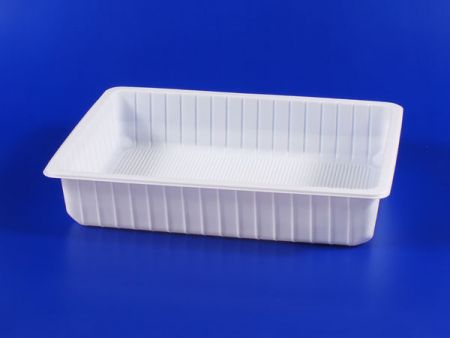 مربع الختم البلاستيكي للأطعمة المجمدة في الميكروويف من نوع PP TOFU بسعة 2500 جرام