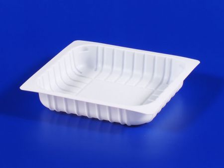 Boîte de scellage en plastique de 280g-2 pour aliments surgelés au tofu au micro-ondes en PP
