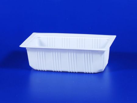 مربع الختم البلاستيكي للأطعمة المجمدة في الميكروويف من نوع PP TOFU بسعة 620 جرام - مربع الختم البلاستيكي للأطعمة المجمدة في الميكروويف من نوع PP TOFU بسعة 620 جرام