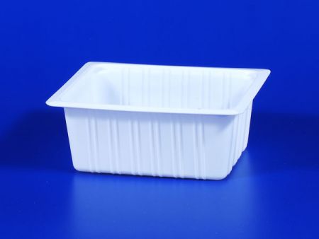 Boîte de scellage en plastique PP de 630g pour aliments surgelés au micro-ondes TOFU - Boîte de scellage en plastique PP de 630g pour aliments surgelés au micro-ondes TOFU