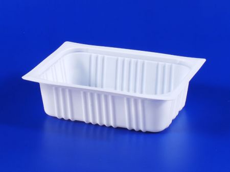 กล่องซีลพลาสติกขนาด 680 กรัมสำหรับอาหารทานเล่นที่ใช้กับไมโครเวฟ