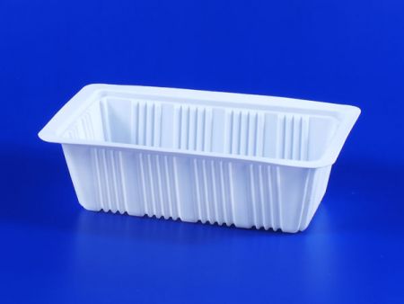Boîte de scellage en plastique PP de 700g-2 pour aliments surgelés au micro-ondes TOFU