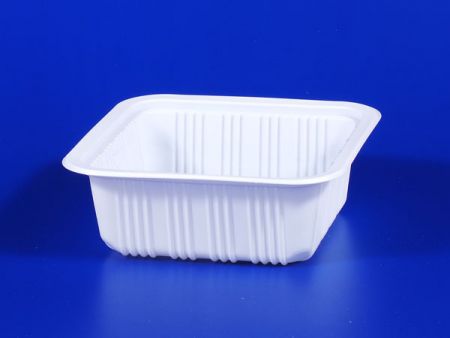 PP微波冷凍食品塑膠豆腐封口盒