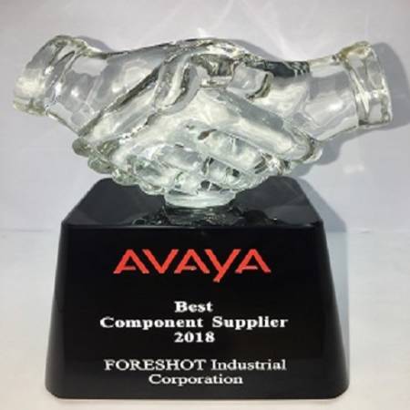 Erhielt den Excellent Vendor Award (Bester Komponentenlieferant) von AVAYA.