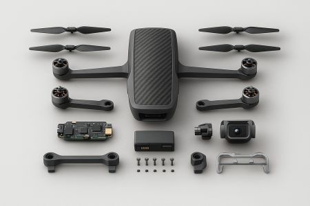 宏塑技術可應用於無人機零件