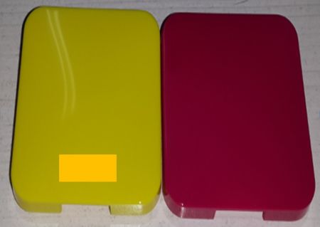 自动化喷漆应用塑胶产品。