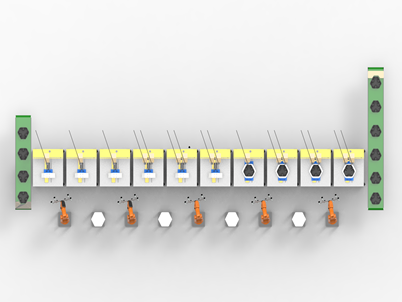 宏塑集团昆山厂导入自动化无人埋钉生产线