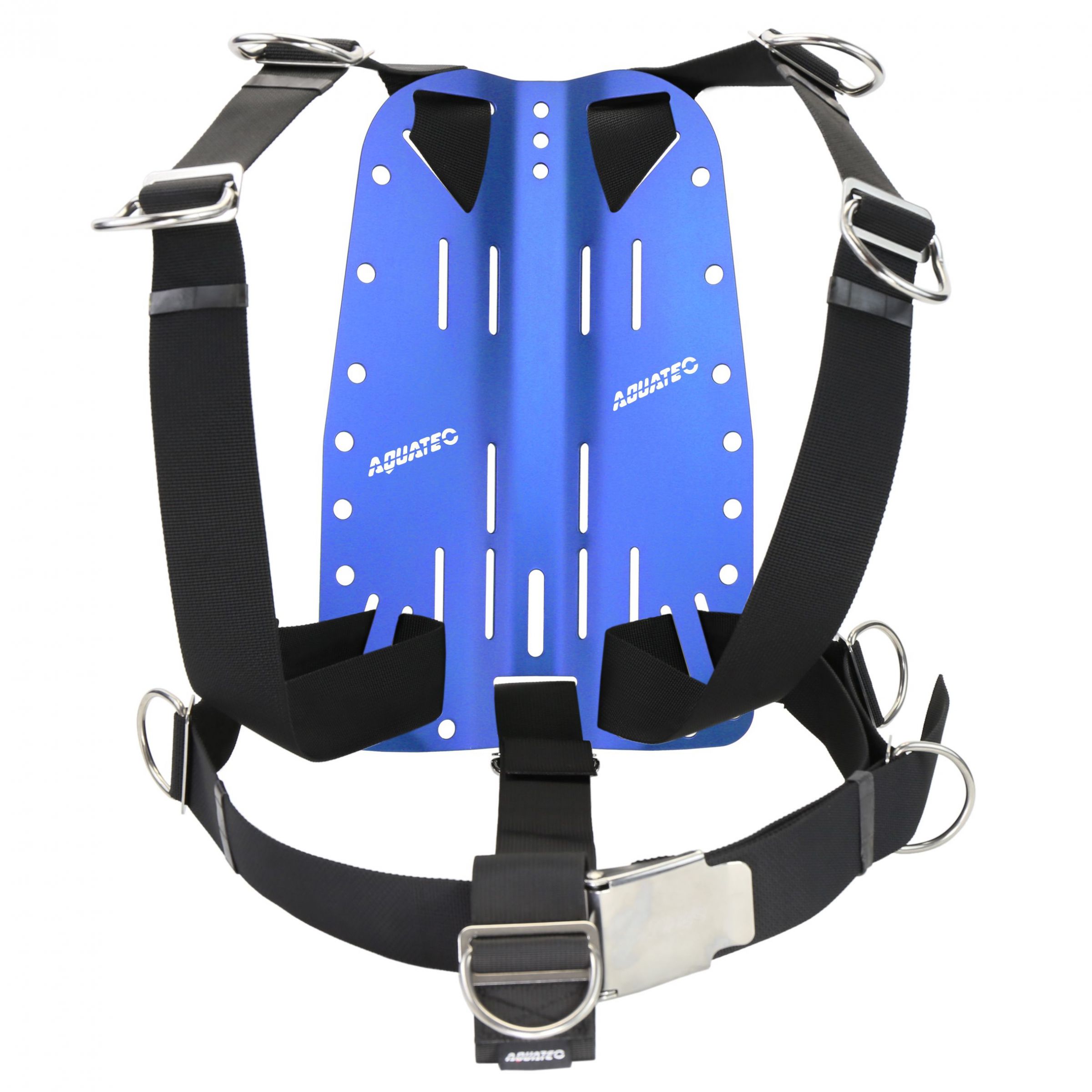 Scuba Backplate Scuba AL Back Pack Mount | Dive Gauges | Underwater Compasses ...