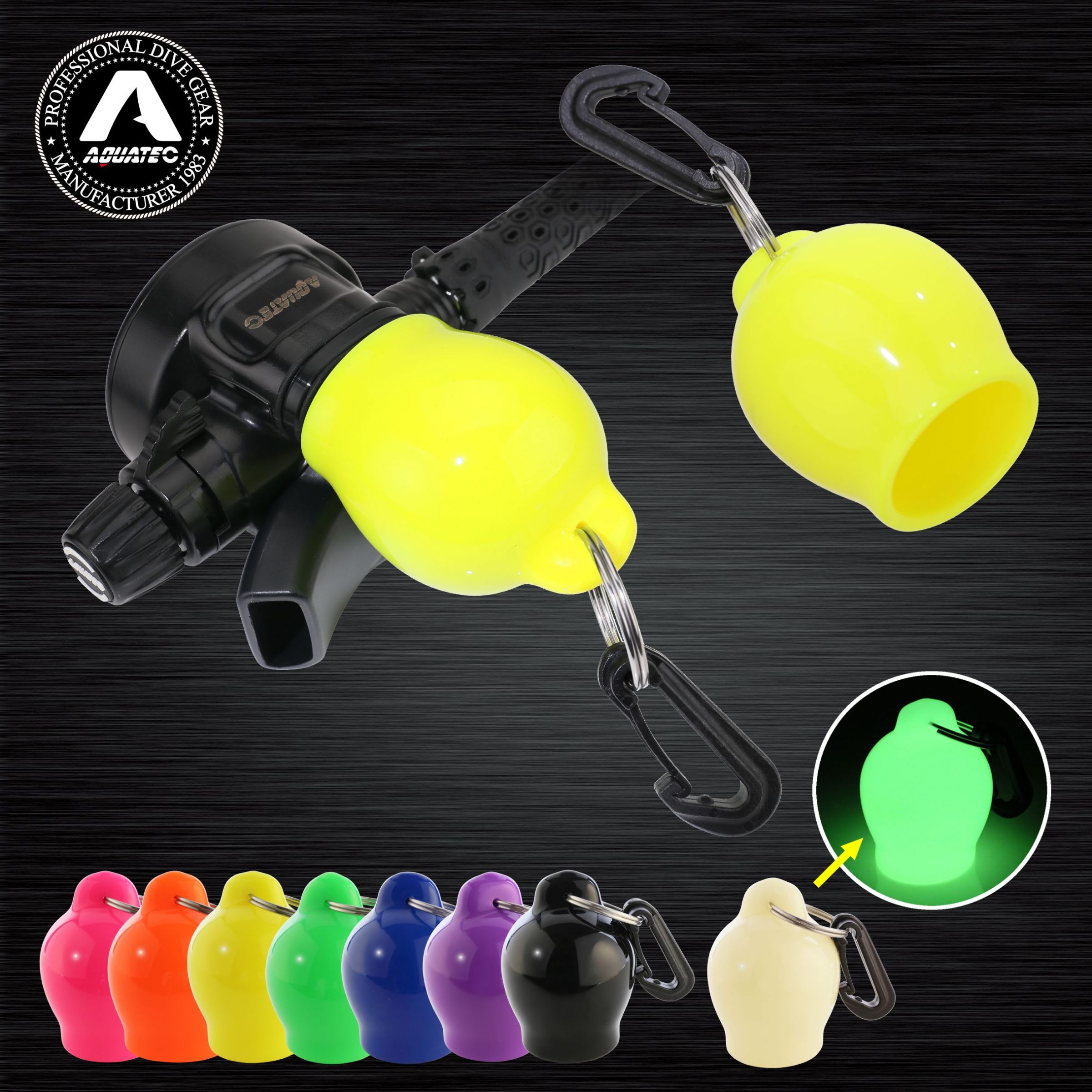 Collier De Plongée En Silicone Pour Régulateur - Sécurisez Votre Matériel, Rose, Noir Ou Jaune