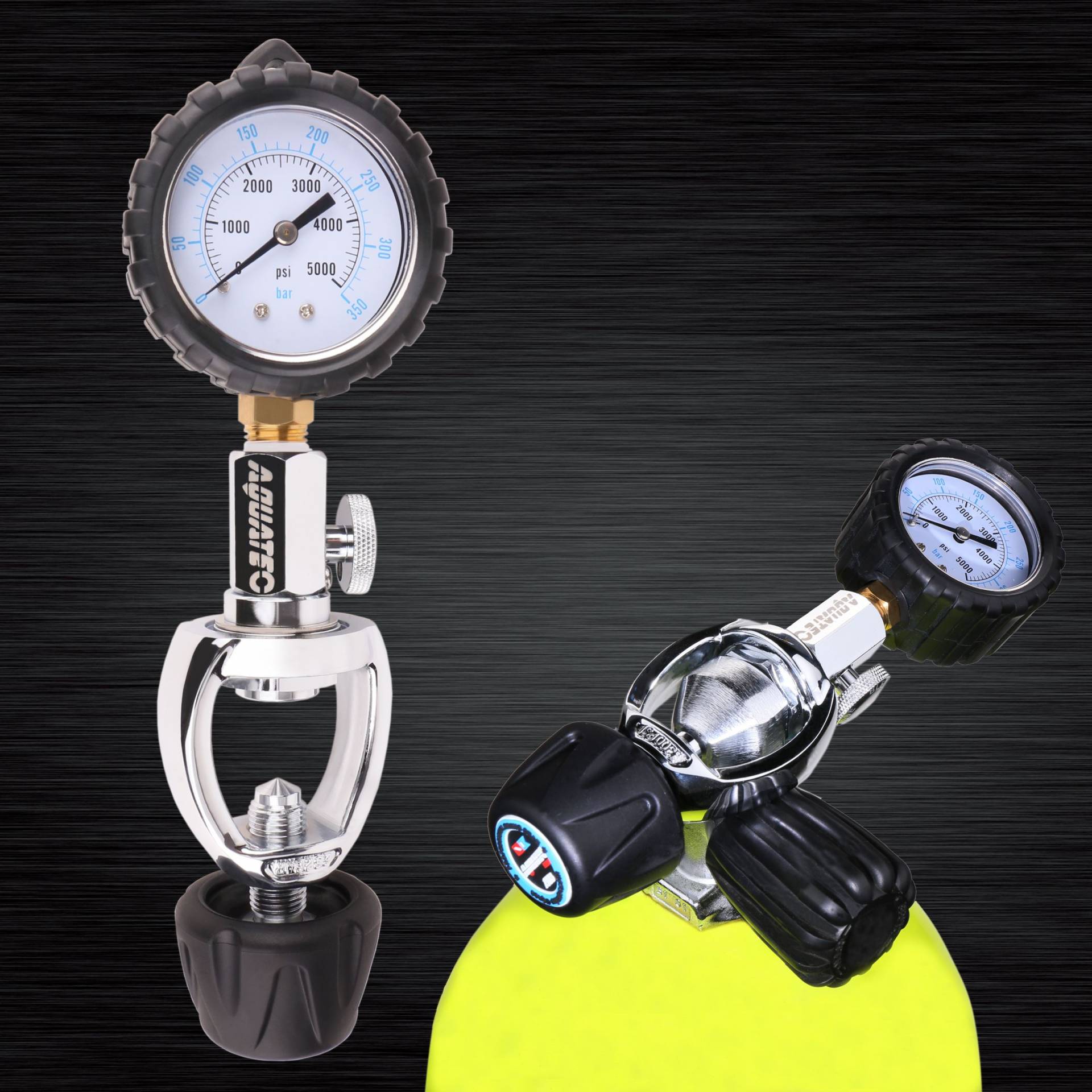 Yoke pressure checker, Dive Gauges, Underwater Compasses Manufacturer