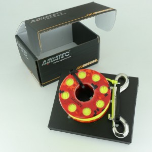 Carretel único colorido de aço inoxidável 316 - WR-08 Scuba SUS 316 Carretel Único