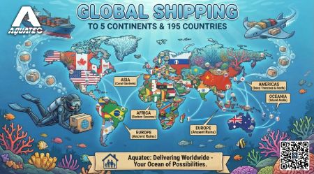 لجستیک حمل و نقل جهانی aquatec شبکه تحویل در سراسر جهان