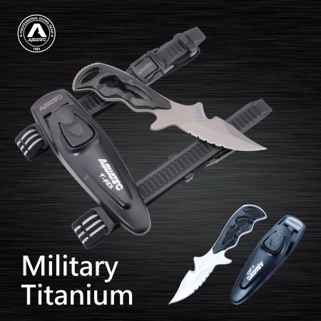 Cuchillo de buceo de titanio, Indicadores de buceo, Fabricante de  brújulas submarinas