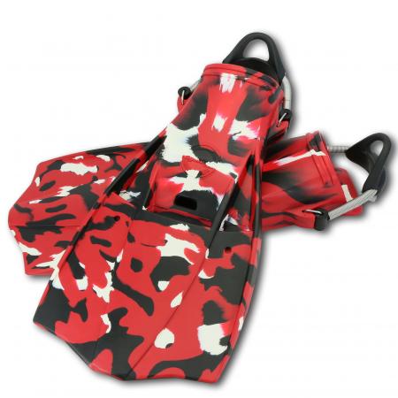 JetFin Camouflage Rouge