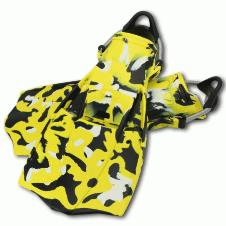 Jetfin de plongée militaire en camouflage - Jetfin Camouflage