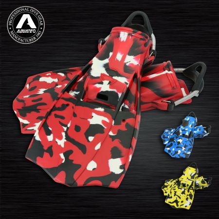 Scuba Military Jetfin Camouflage - Scuba Military Jetfin Camouflage