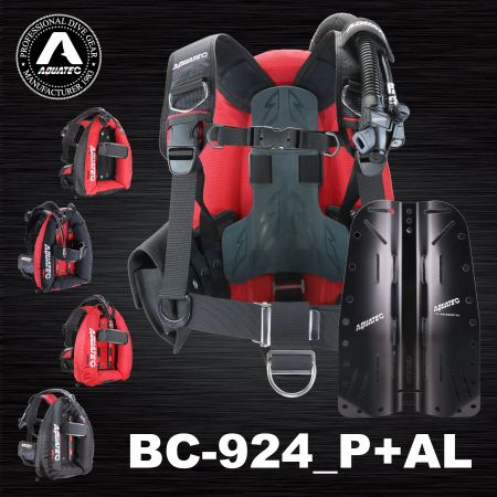 SCUBA AQUATEC Донт крыло BC-924_P+AL