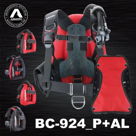 Scuba Aquatec Dount wing BC-924_P+AL