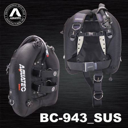 Aquatec BC-943_SUS Scuba Navy Seal Rückenmontage BCD