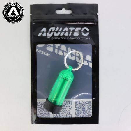 Брелок для ключей мини-бак для дайвинга Scuba Choice (зеленый)