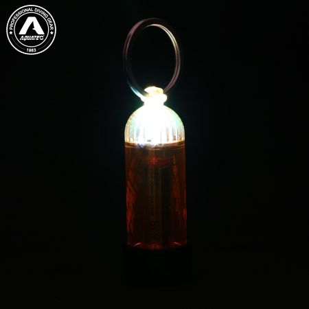 LED小胶囊潜水气瓶钥匙圈