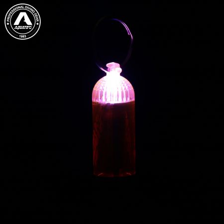 LED小膠囊潛水氣瓶鑰匙圈
