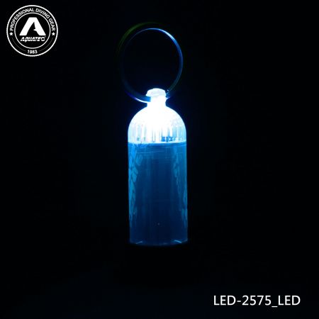 Luz de Tanque de Mergulho com LED Piscante Scuba - Luz de Tanque de Mergulho com LED Piscante Scuba