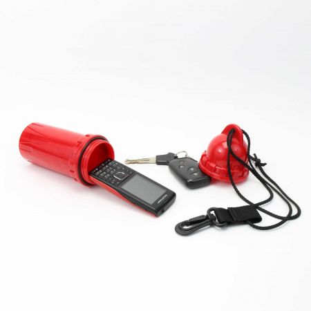 Scatola Impermeabile Per Immersioni | Custodia Subacquea | Giallo | Con Gancio - Foto 2