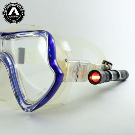Interrupteur à bouton-poussoir LED-1720 Mini lampe de masque de plongée