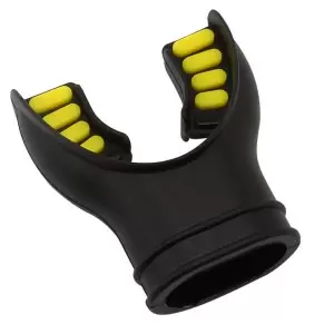 Tec Dive Mouthpiece - MP-500(BK/YL) TecDive Mouthpiece