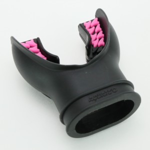Scuba Top-Quality Mouthpiece Black/Pink