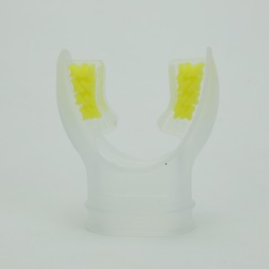 Diving Cushions Mouthpiece Clear/Yellow