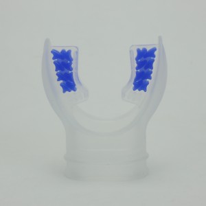 Diving Bite Tab Mouthpiece Clear/Blue