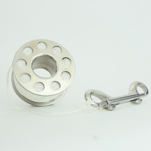 Carretel único de aço inoxidável 304 - WR-07 Carretel Único Scuba SUS 304