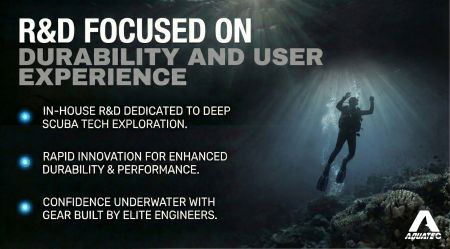 Scuba-Aquatec 내구성에 중점을 둔 연구개발