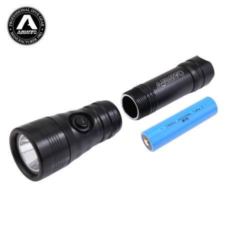 AQUATEC LED-4015 ডীপসিকার স্কুবা লাইট IPX8 ১৫০মি জলরোধী