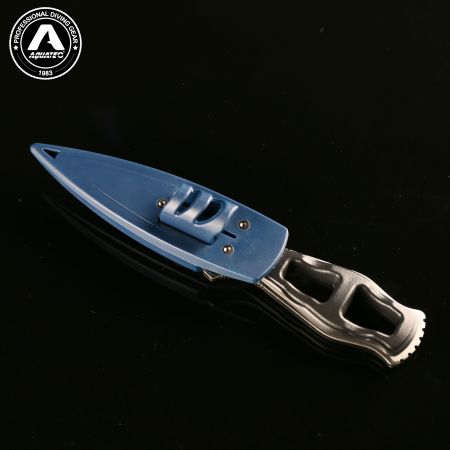 Нож для подводного плавания с острым наконечником