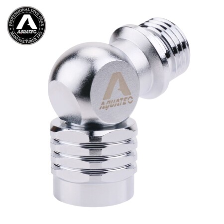 AQUATEC SW-05 110 fokos második lépcsős adapter oldalnézete a márkalogóval