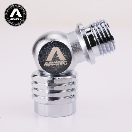 AQUATEC SW-05 110 fokos második lépcsős forgócsatlakozó fémes felületének részlete 8