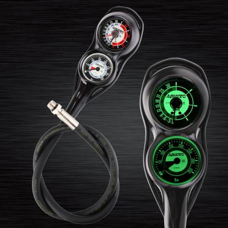 Scuba 2 Console Gauges - 2 Gauge Console