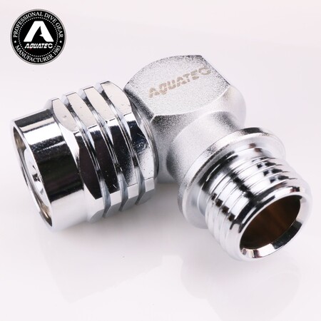 AQUATEC SW-04 90 fokos második fokozatú forgócsatlakozó precíziós megmunkálási nézete 14