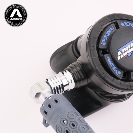 AQUATEC SW-04 90 fokos légzőautomata-forgóadapter professzionális kidolgozásának nézete 30