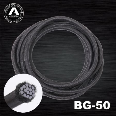 Tauchen Bungee-Seil 4mm Aquatec BG-50